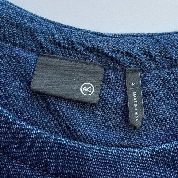 AG Denim Indigo Capsule The Wedge Sweatshirt - Picture 3 of 7